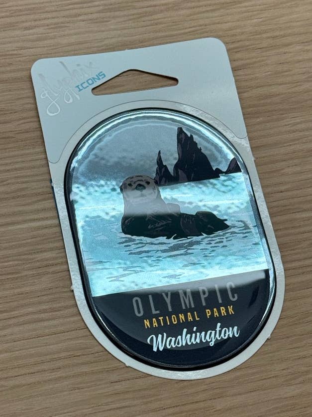 Olympic National Park Oval for wholesale by CR Graphics, Inc.