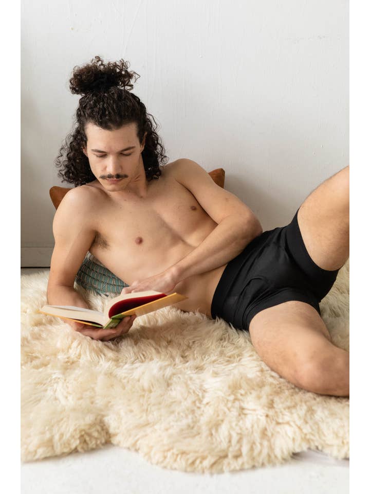 UNA PLUMA - Wholesale Underwear - Men's - Organic Cotton Boxer Briefs - Single Pair of Men’s Underwear