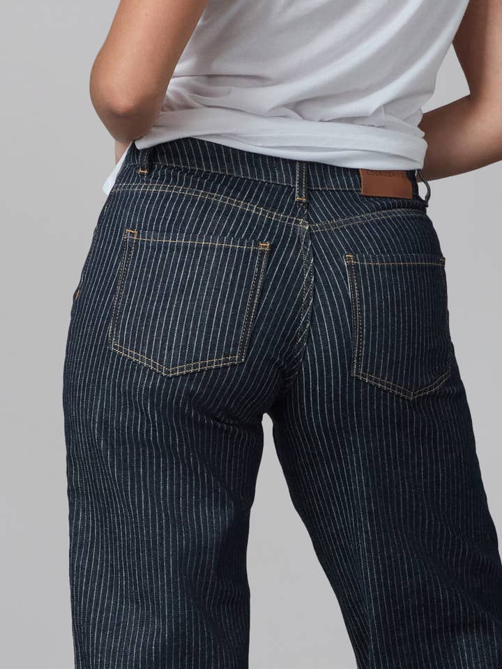 LOLA DENIM - Wholesale Jeans - Women's - COLETTE-PSB High Rise Wide Leg Jeans 30" Inseam4