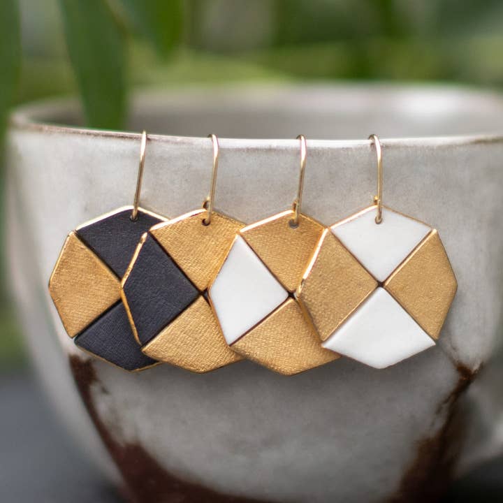 pendientes Twin Tile X para venta al por mayor de Remnant Studios