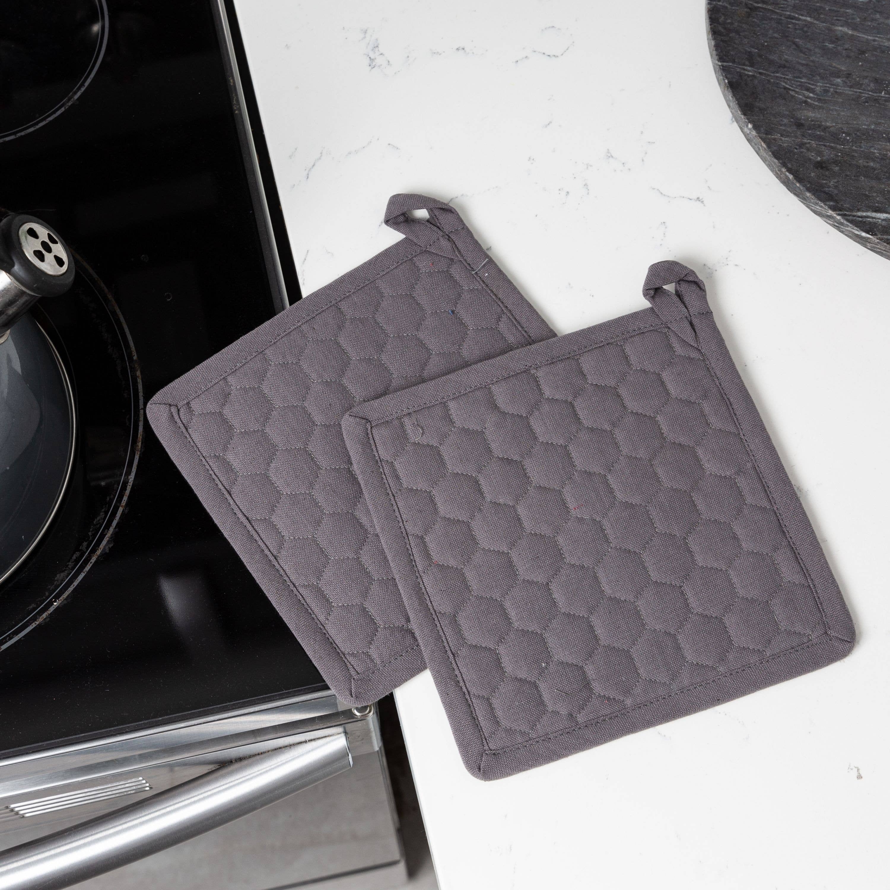 Fabstyles – Luva de forno/pega por atacado – Fabstyles Fouta Potholder - Conj. de 22