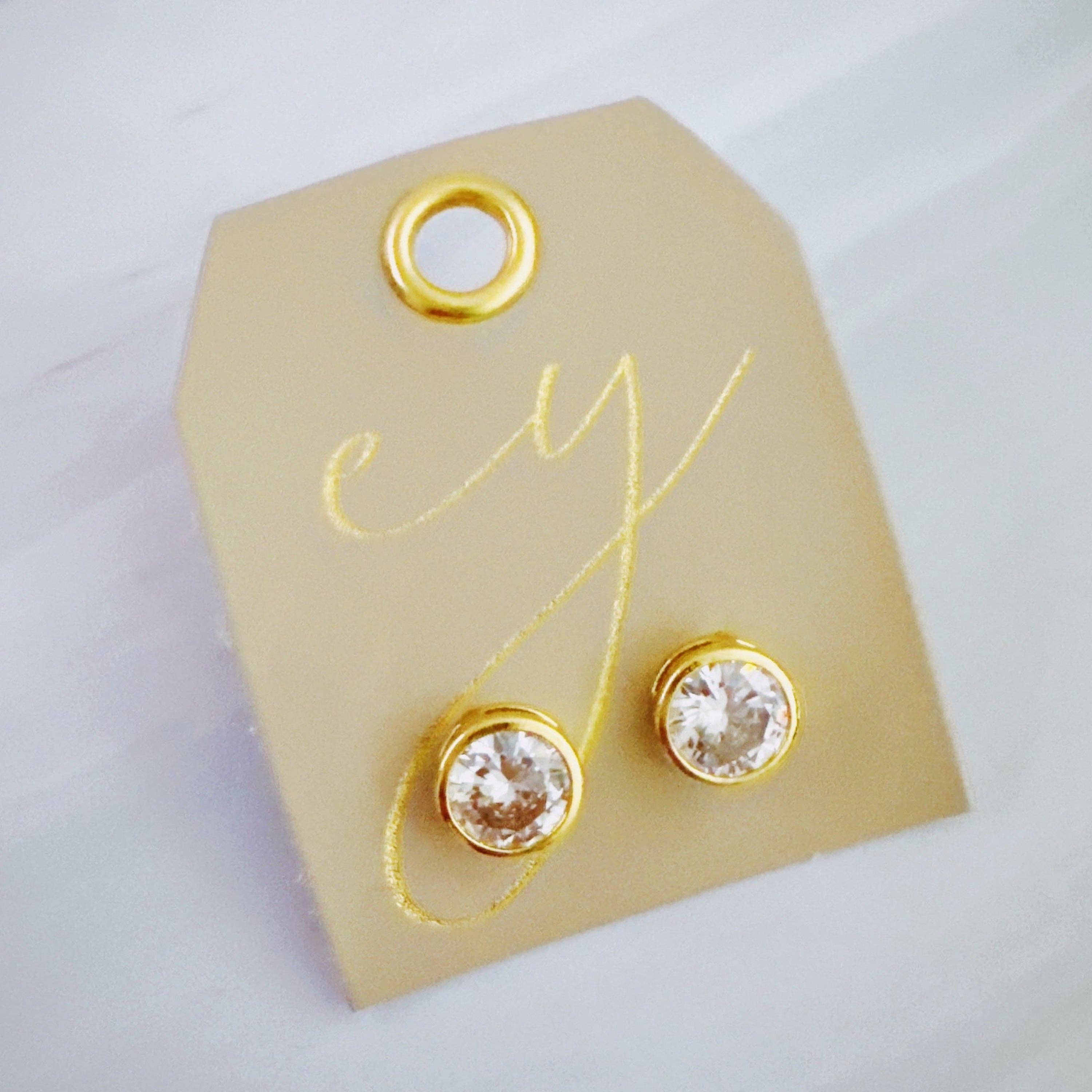 Ellison+Young – Engroshandel Ørestikkere – Fed og strålende bezel-stiftøreringe1