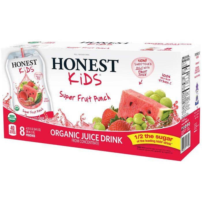 KeHE Distributors, LLC - Wholesale Oral Supplement/Vitamin - Honest Kids Super Fruit Punch Organic Juice Drink 54 fl. Oz0