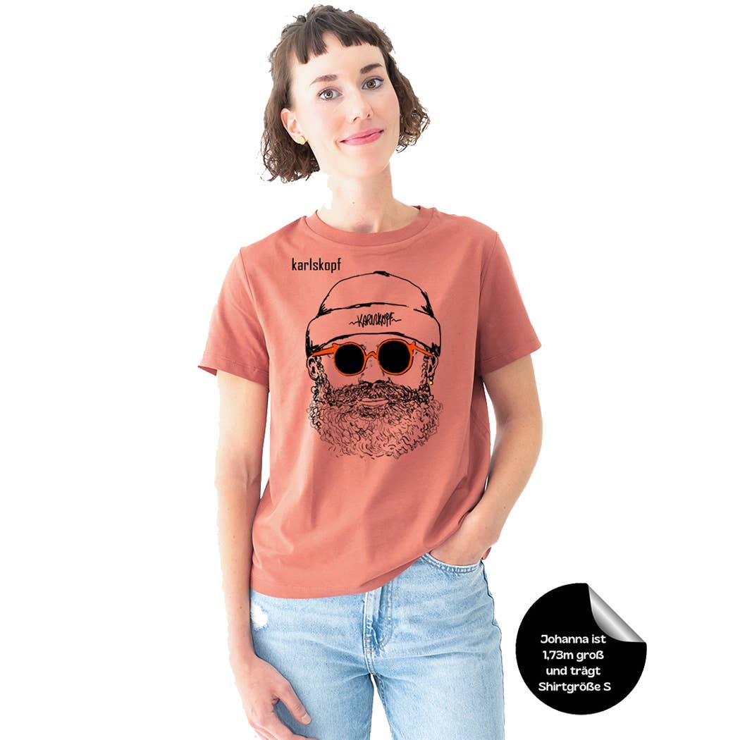 karlskopf – Großhandel T-Shirt mit Siebdruck – Damen – HIPSTER Shirt for women | 100% organic cotton4