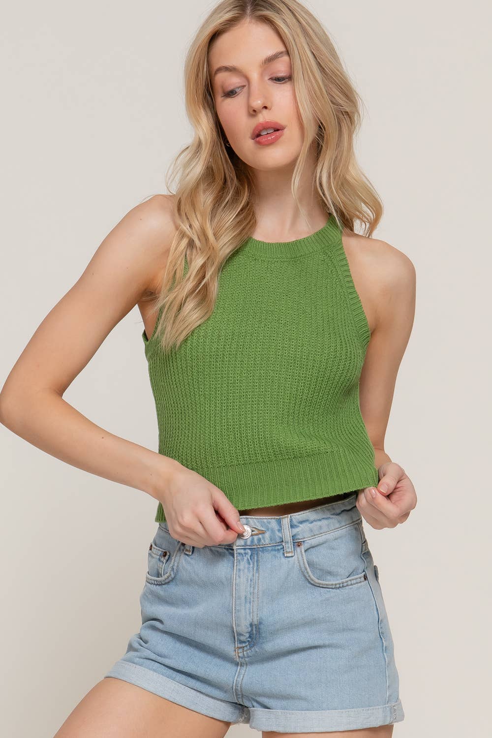 Active Basic | Active USA - Wholesale Tanktop - Dames - Trui met halterhals16