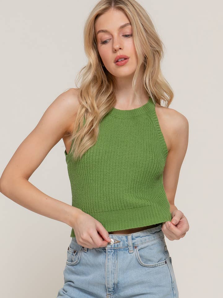 Active Basic | Active USA - Wholesale Tanktop - Dames - Trui met halterhals16