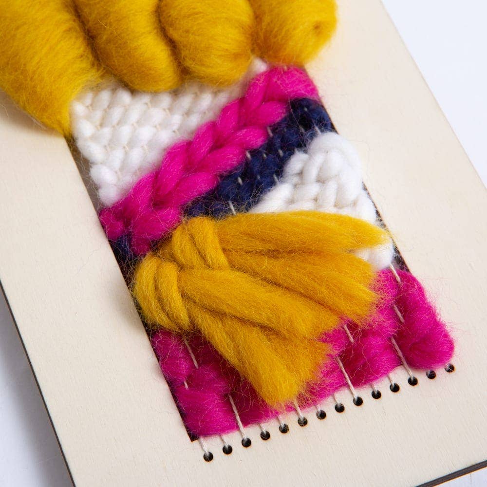 Wool Couture Company – Engroshandel DIY-hobbysæt – 3 Sisters væveramme-sæt3