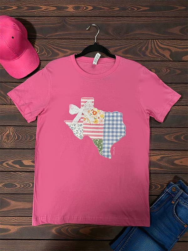 BC DTF PATTERN TX TEES, TSHIRTS, T-SHIRTS, for wholesale by L&B Life