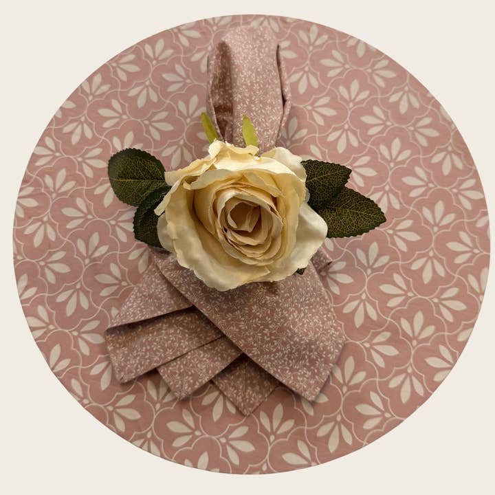 Christmas Gift Set Blush Bloom - Washable for wholesale by The Table Narrative