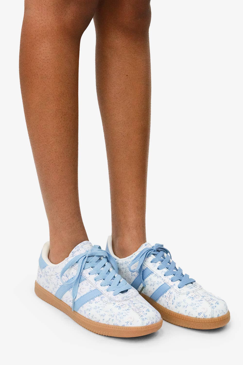 Lemonade Shoes – Engroshandel Lifestyle sneaker - Dame – EXPRESSO BEAN - [ÅBEN STØRRELSE] Blomstrede Sneakers - Hurtig Forsendelse ✈️17