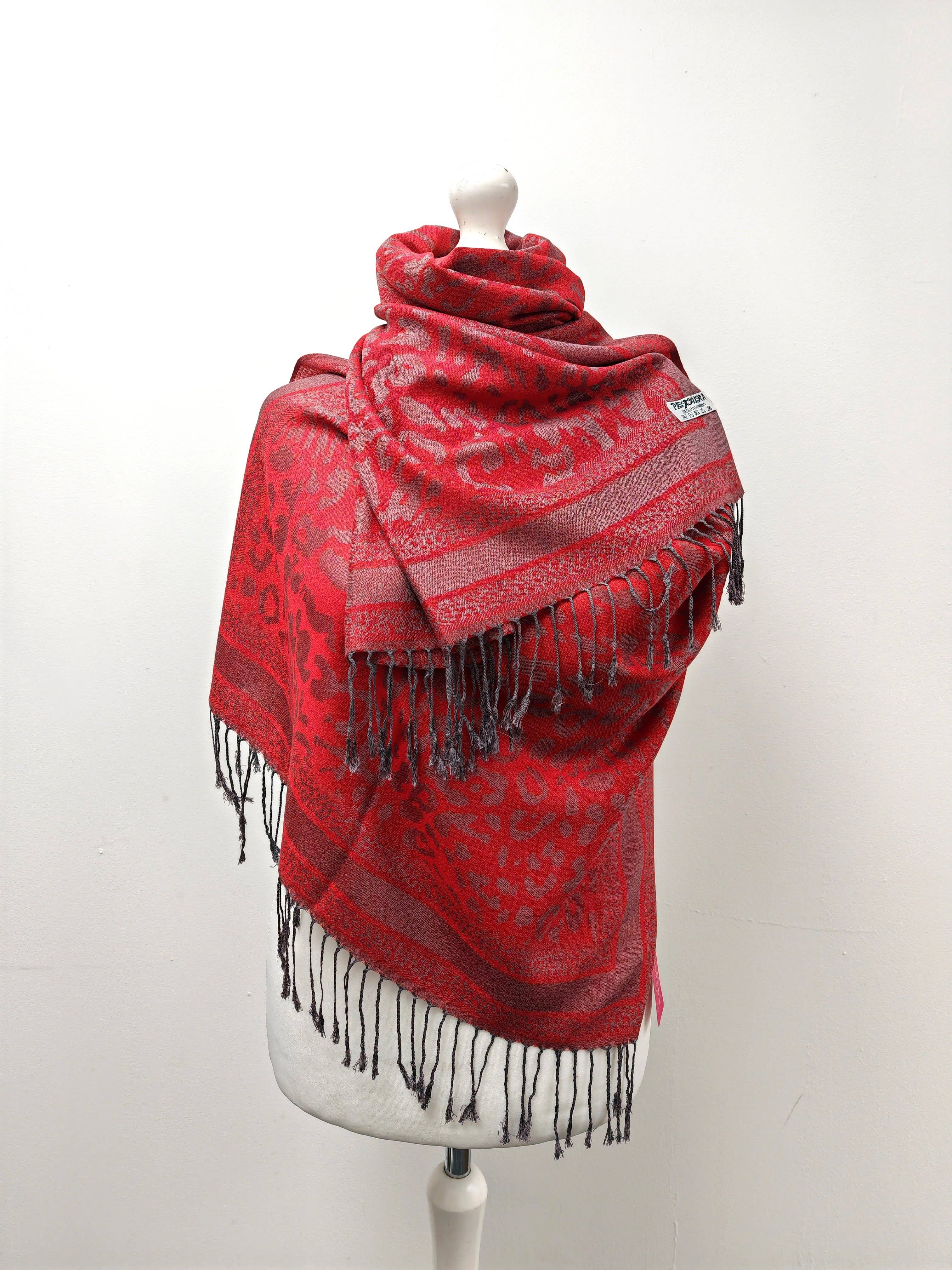 Superbia – wholesale Scarf – Women's – Super Soft Pashmina Scarf Shawl Wrap-2503 Animal Print13