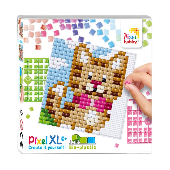 Pixelhobby - Wholesale DIY Craft Kit - Kids - DIY Sustainable Pixel XL Set Flexible Baseplate - Cat0