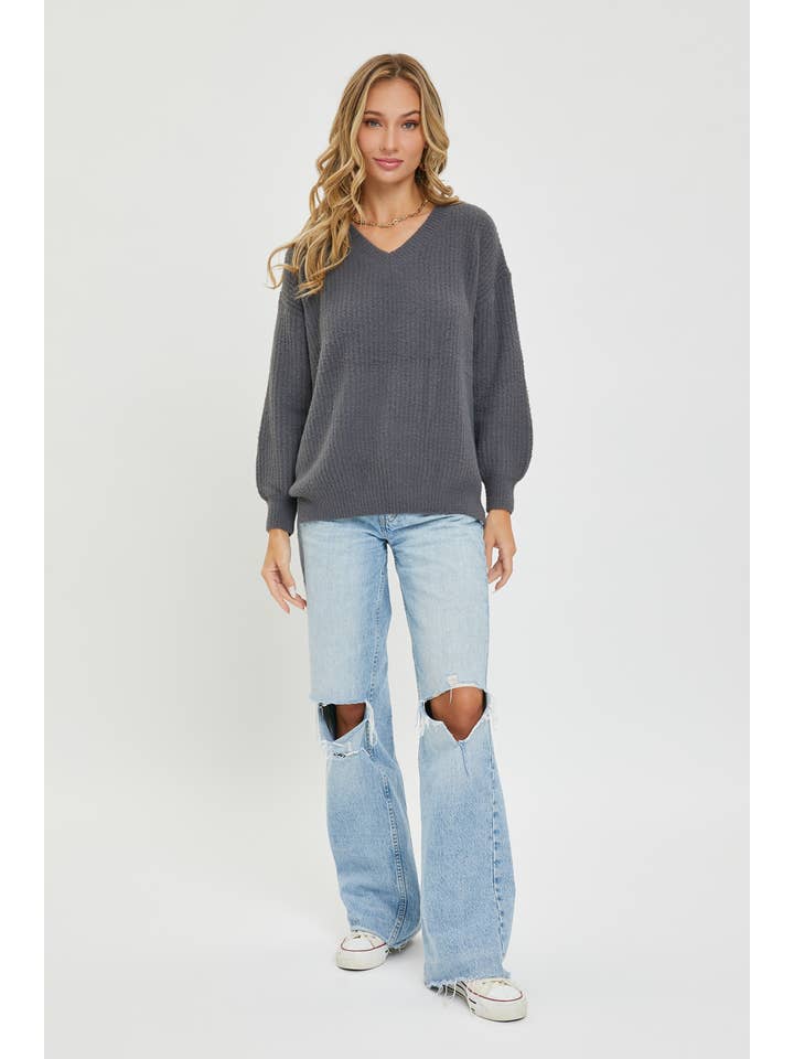 Sweet Lovely by Jen - Wholesale Knit Sweater - Women's - EVERYDAY CASUAL SWEATER63