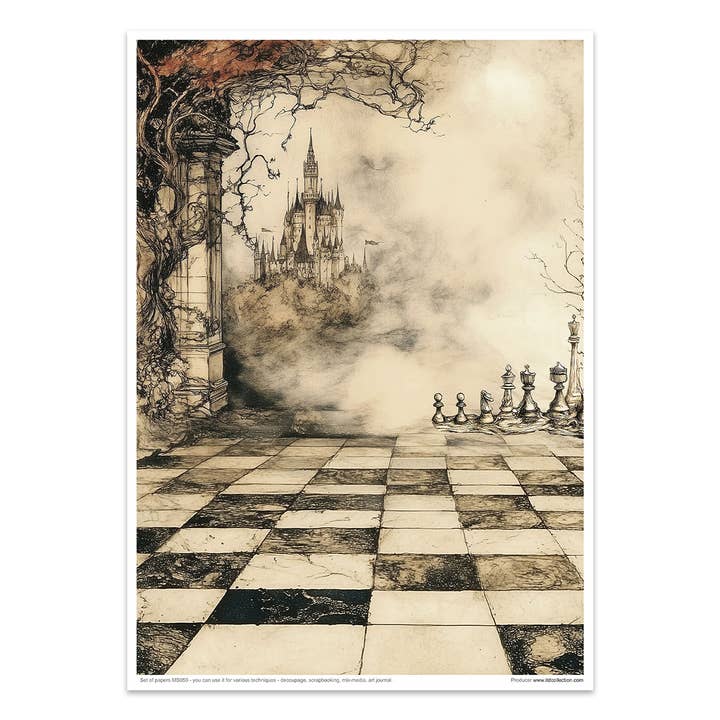 ITD Collection - Wholesale Craft Supplies - Creative set MS050 - Alice's Magic - a world without logic-210