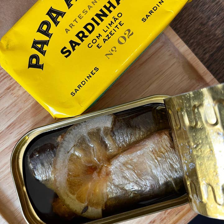 Conserveira do Arade - Wholesale Tinned Fish - Sardines with Lemon and Olive Oil (Papa Anzóis)