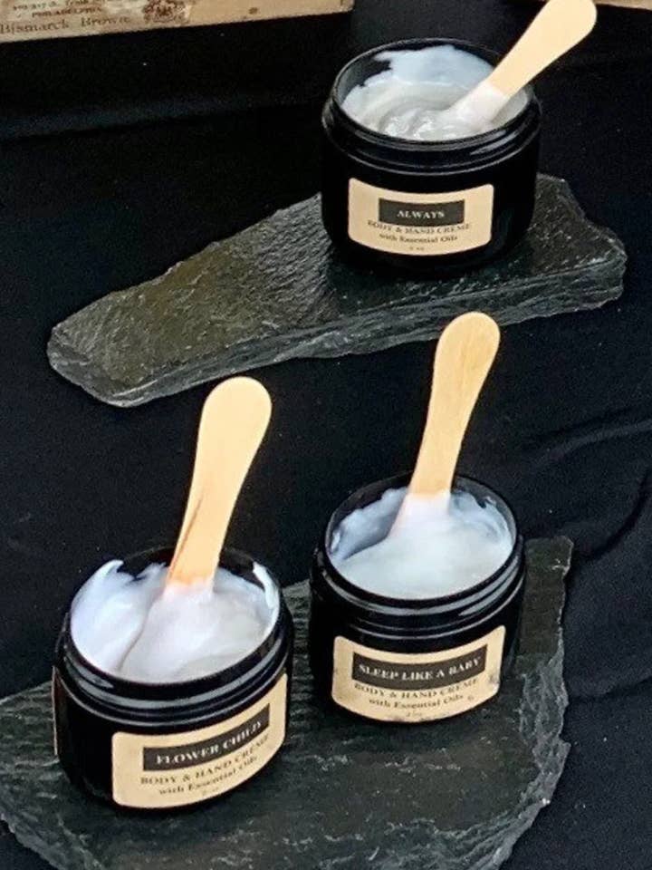 Crème pour les mains et le corps - Dormez comme un bébé pour la vente par Full Moon Blends