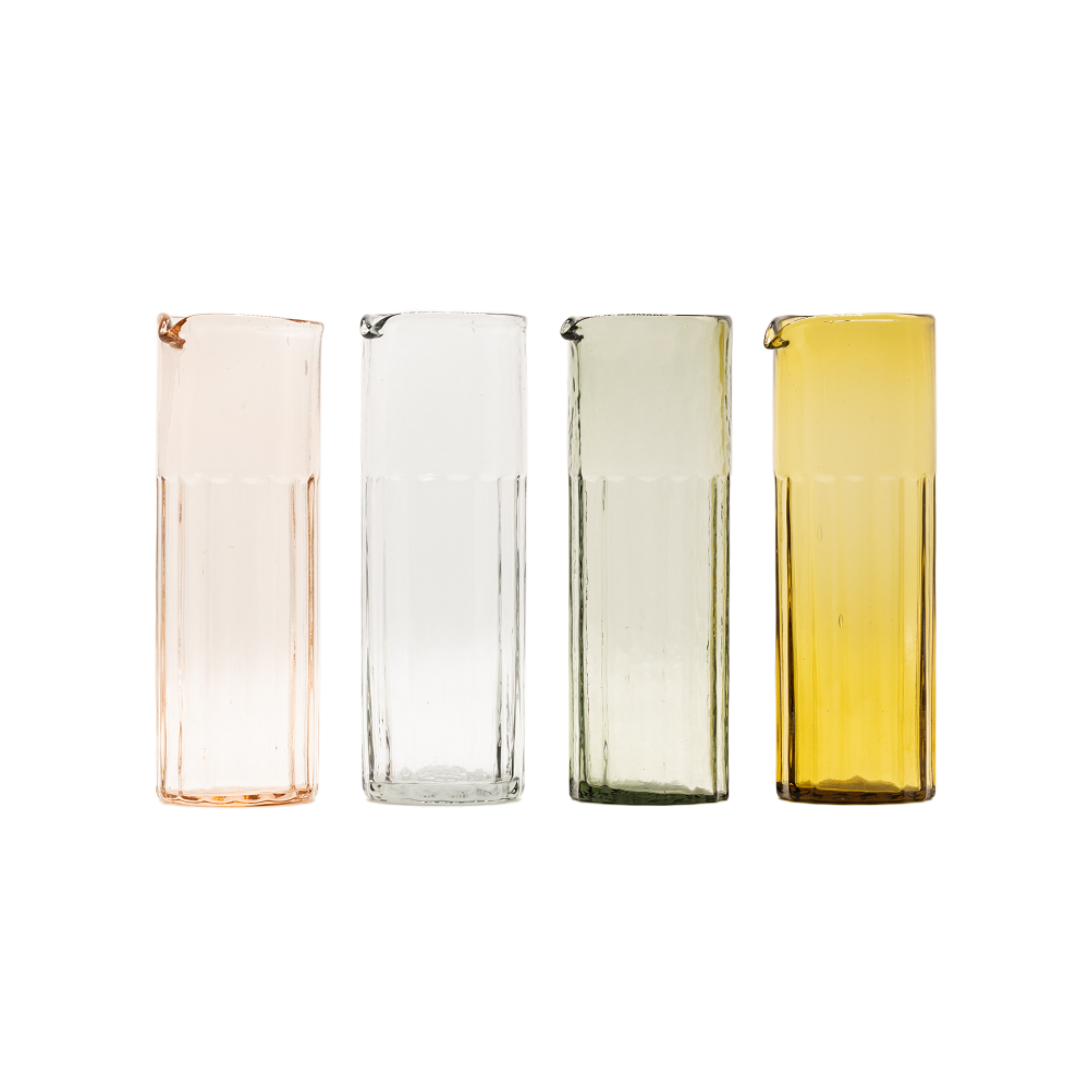 Brût Home and Glassware - Wholesale Carafe - Carafe Reed 100 CL | Jug | amber4