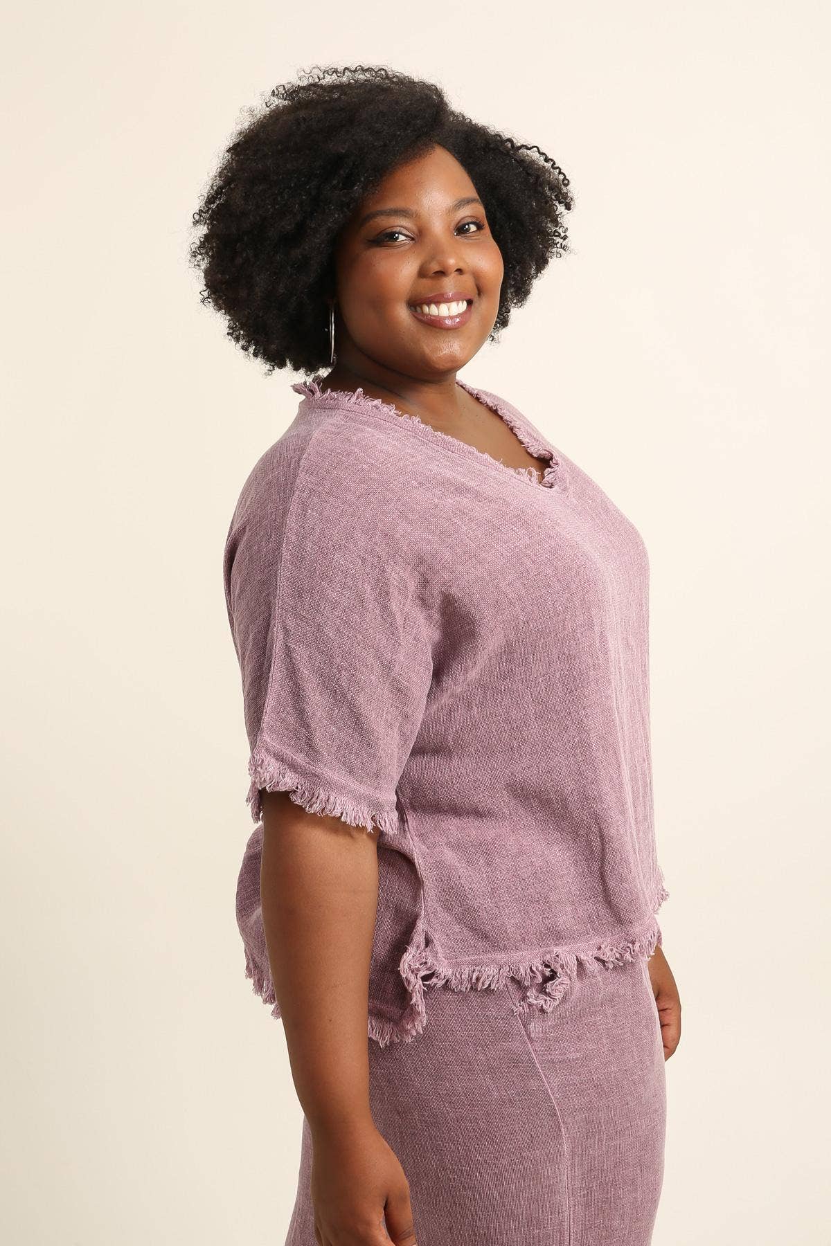 Lea & Luc - Grandes Tailles – Engroshandel Tunika - Dame – Tunica i linned i plus-size med løs og flydende pasform18