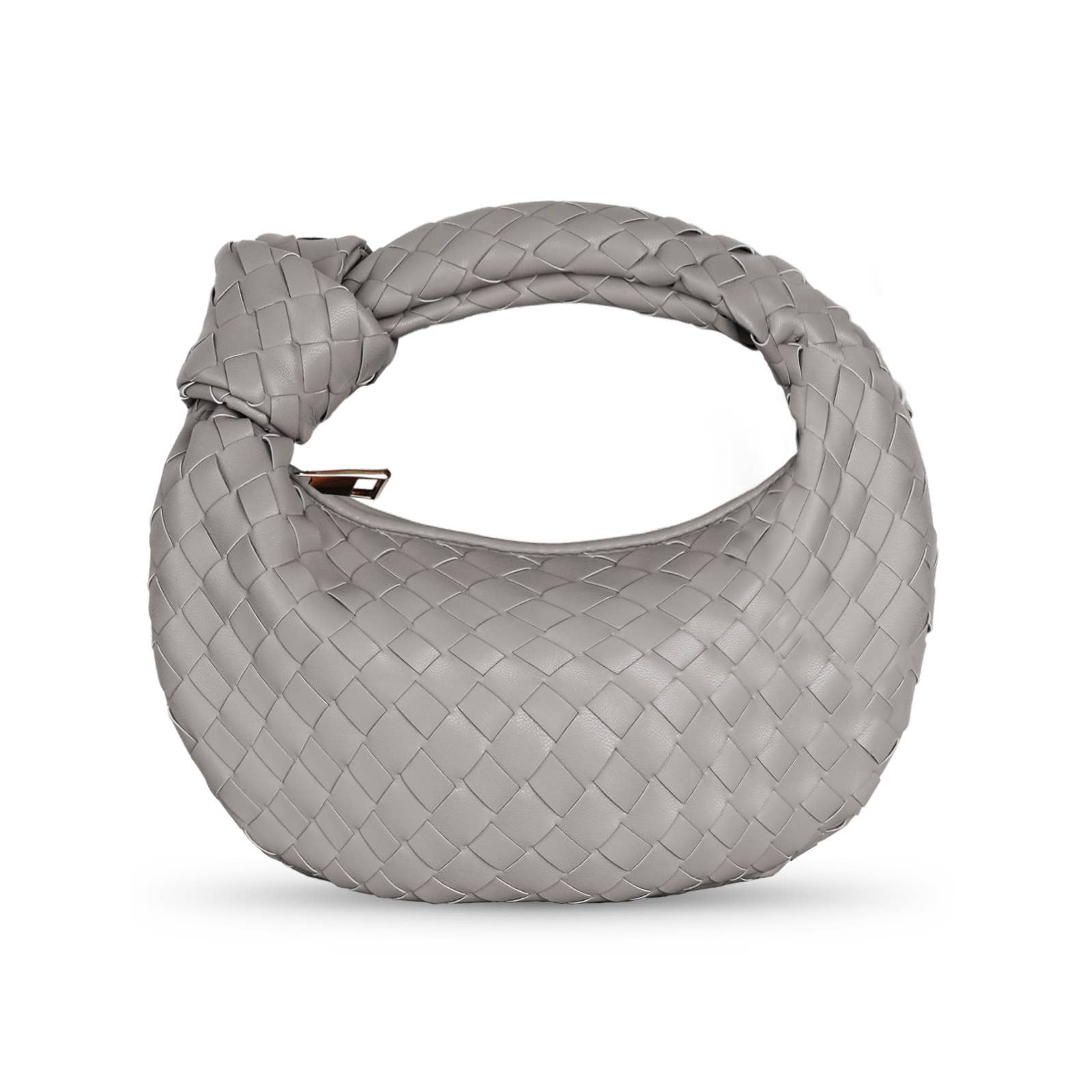 Little Trendy - Vente Sac à main avec poignée sur le dessus – femme - Sac tissé pour femme, sac à main noué en corne, Top Handle Bag8