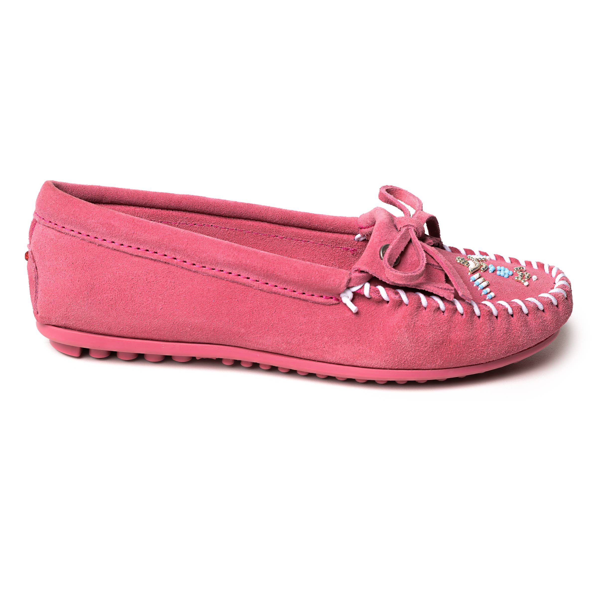 Minnetonka - Wholesale Flats/Loafers - Women's - Women's Thunderbird Animikii Suede Beaded Moccasin17