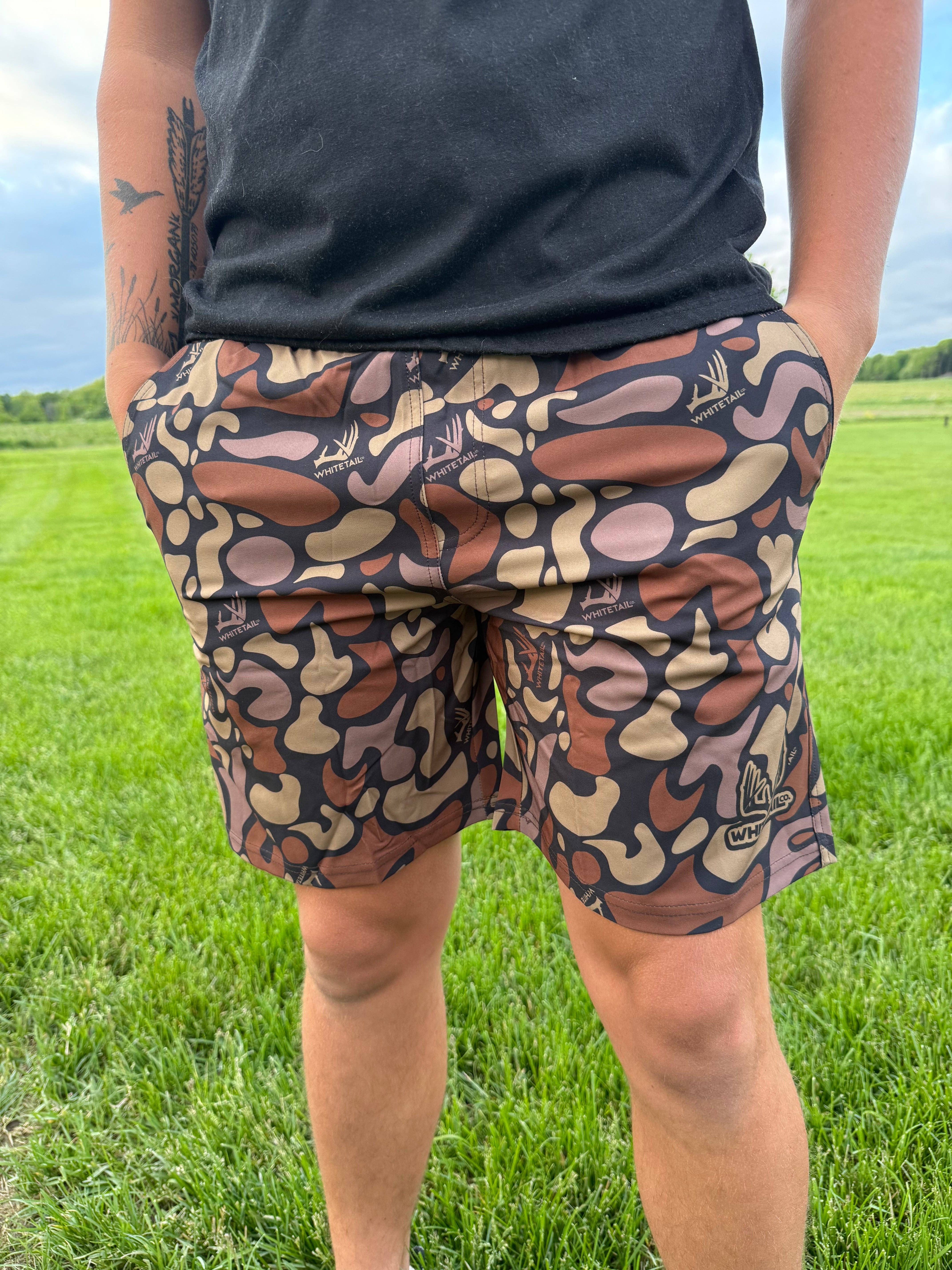 Grassy Creek Designs - Wholesale Shorts - Men's - Whitetail Co. Hunt Camp Shorts Old Dark Camo6