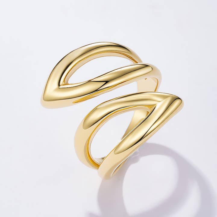 BYREN | ÉLINE L'ATELIER – Engroshandel Multifingerring – Ring i rustfrit stål 424AQ221