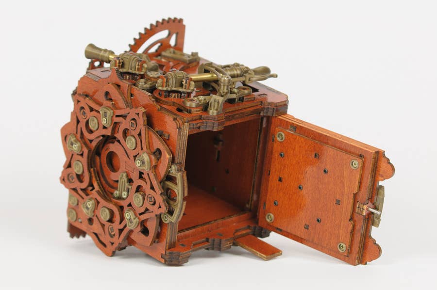 NKD Puzzle - Venta al por mayor Kit de manualidades - El famoso rompecabezas steampunk de boxeo en el kit « MECANIGMA »10