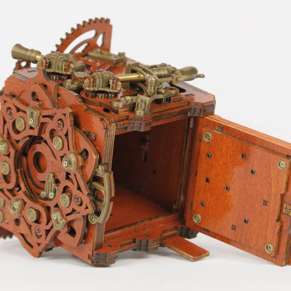 NKD Puzzle - Venta al por mayor Kit de manualidades - El famoso rompecabezas steampunk de boxeo en el kit « MECANIGMA »10