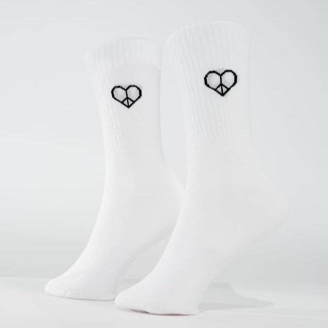 arrel - responsible apparel - Wholesale Socks - Unisex - Love & Peace Statement Socks1