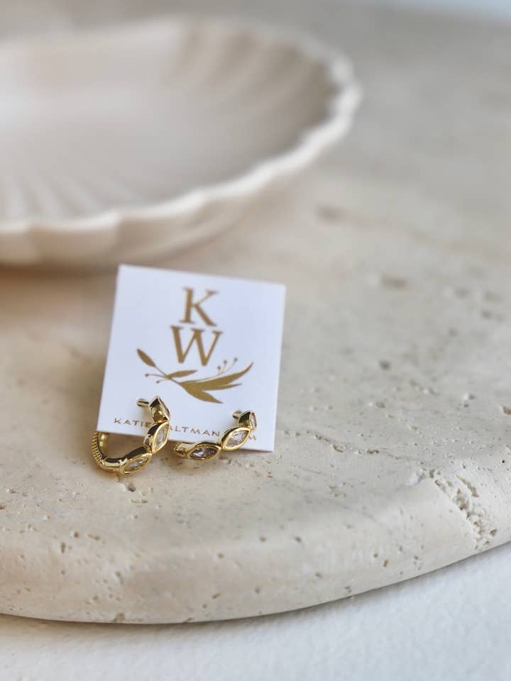 LACE AND TEXTURED HOOPS for wholesale by Katie Waltman Jewelry