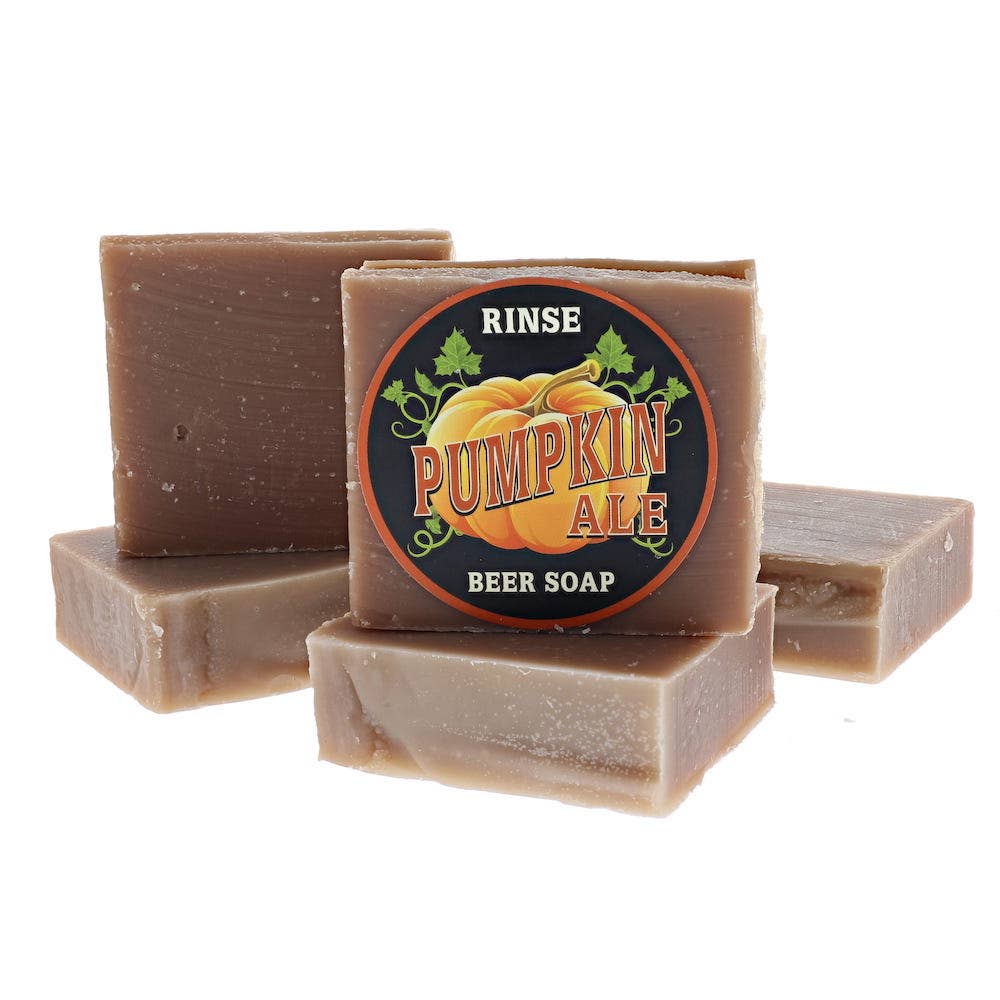 Rinse Bath Body Inc - Wholesale Bar Soap - Beer Soap - Pumpkin Ale | Men's Bar Soap1