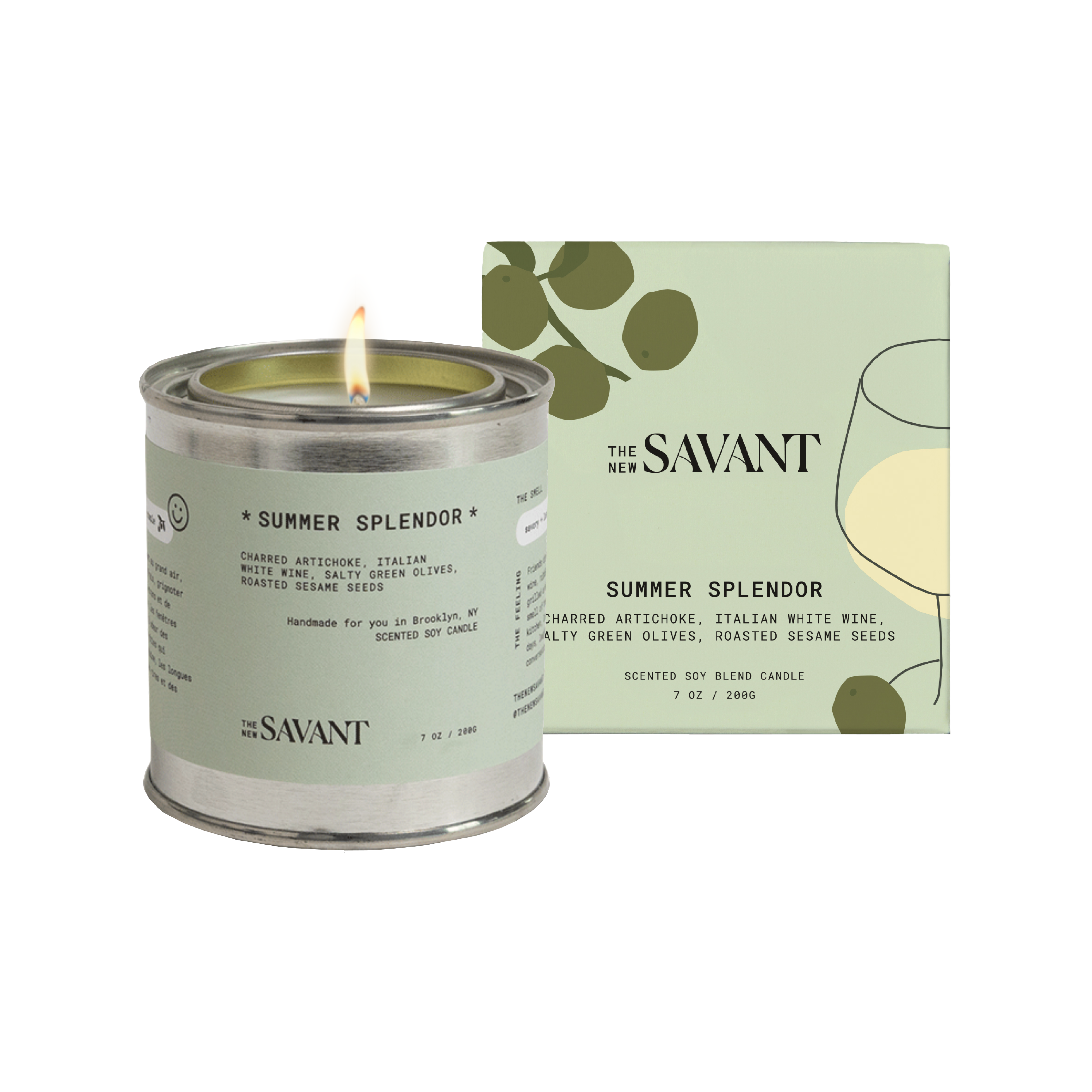 THE NEW SAVANT - Vente Bougie en bocal - Bougie Éclat d'Été7