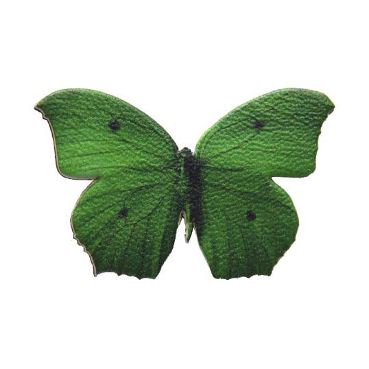 Schmetterlings-Haarclip „Grass Green“ für den Großhandel von Cabuxa