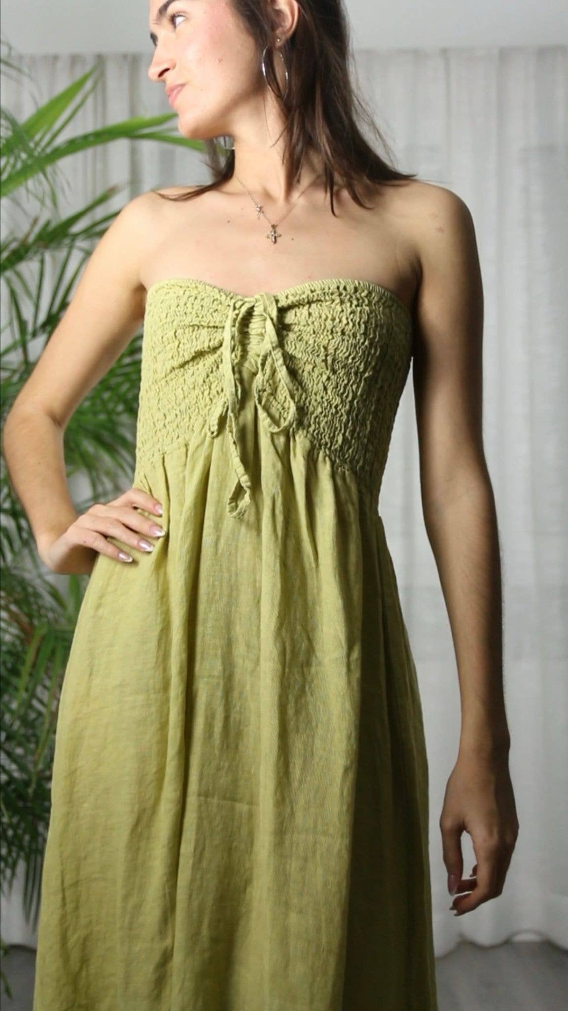 Linen & More – Großhandel Kleid – Damen – REF 72139 EHRENKLEID AUS 100% LEINEN9