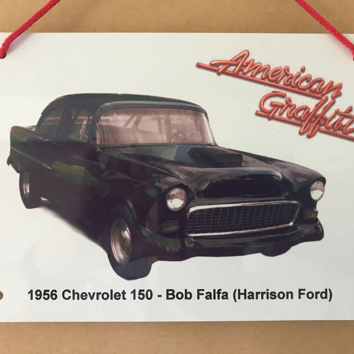 Chevrolet 150 1955 - Metal Plaque (A6, A5 or 20x30cm) for wholesale by Witherden's Workshop