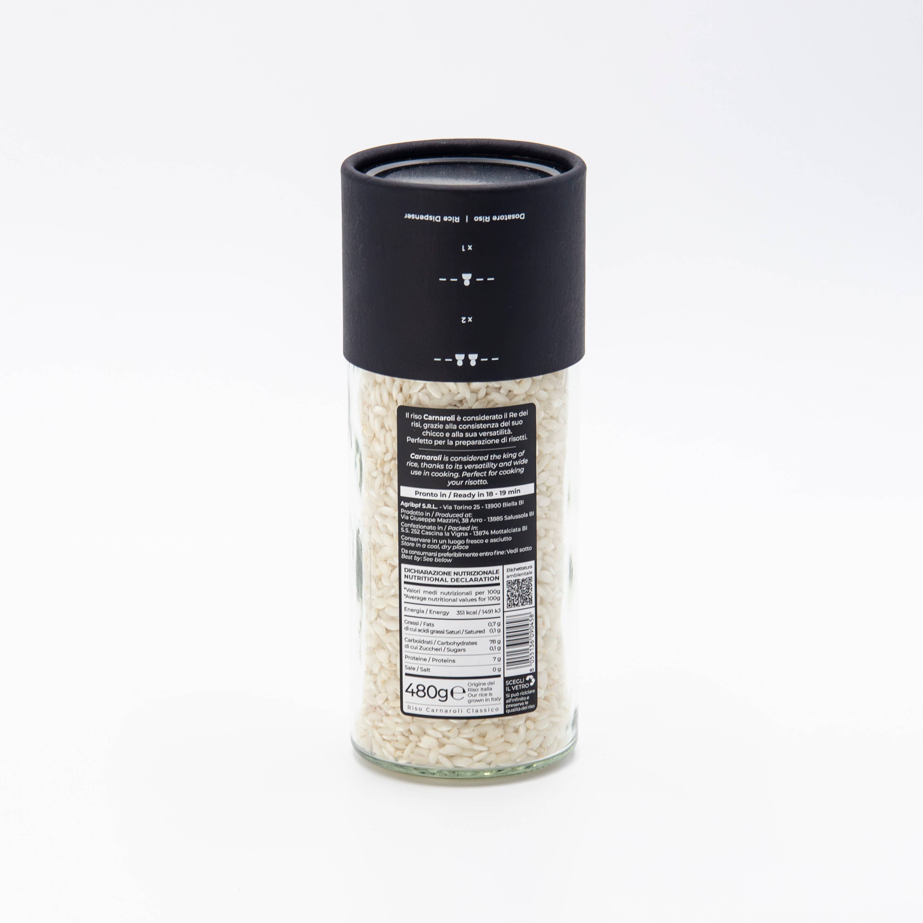 laBalocchina - Vendita all'ingrosso Riso - Riso Carnaroli Classico in vaso di vetro - 480g2