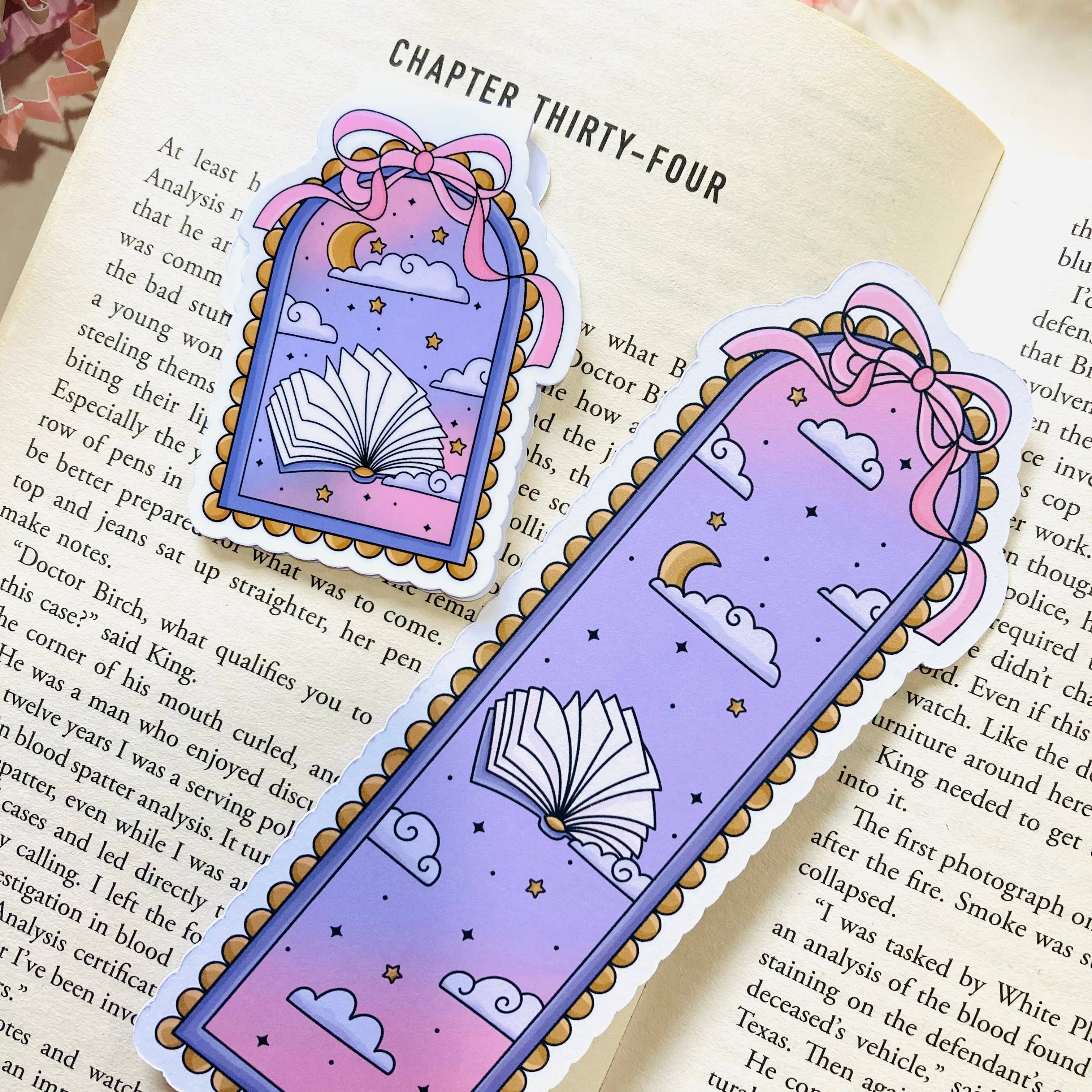 Chapter & Ink - Wholesale Bookmark - Late Night Reader magnetic bookmark