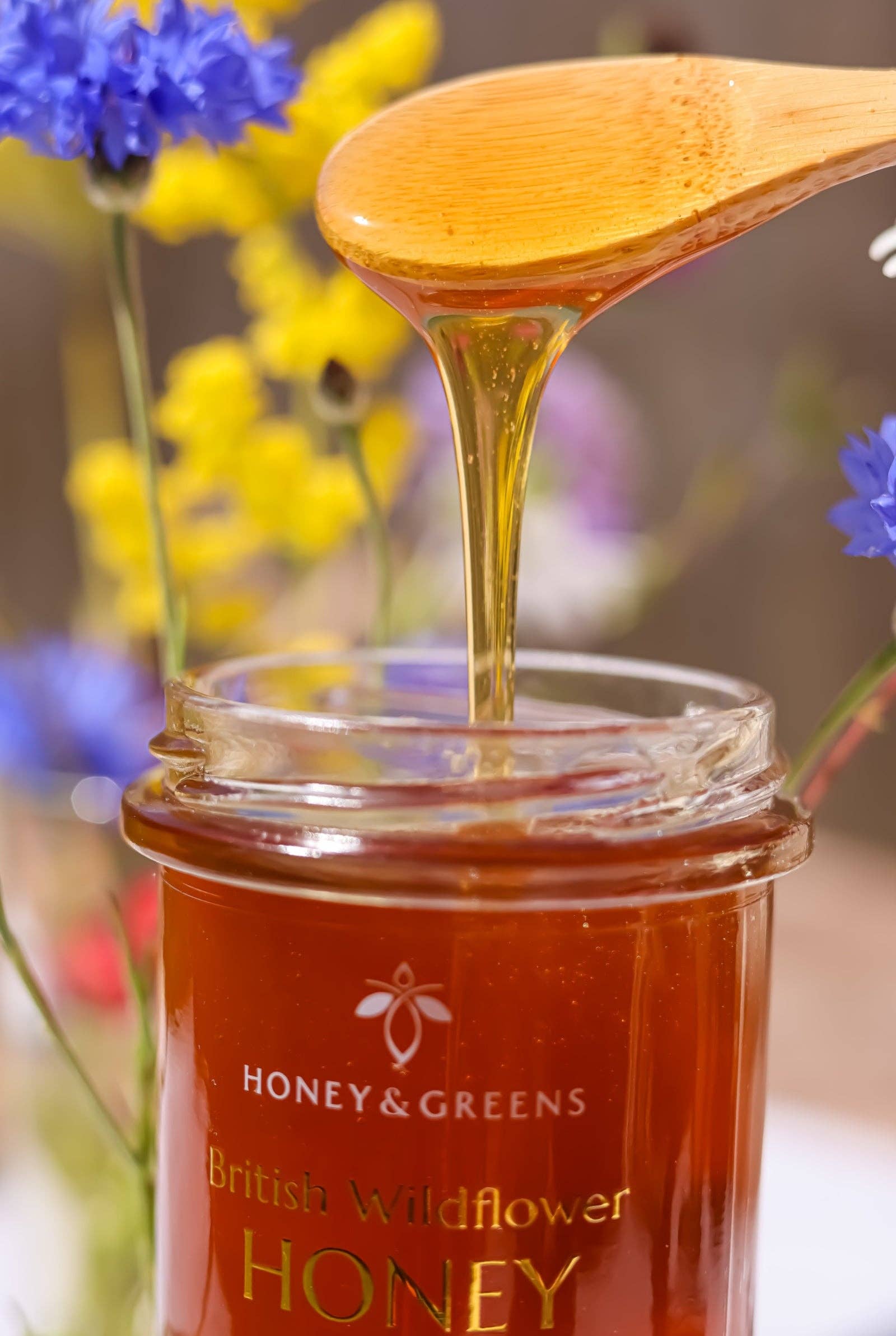 Honey & Greens – Mel por atacado – Mel Silvestre Britânico Cru - Testado em Laboratório & Certificado3