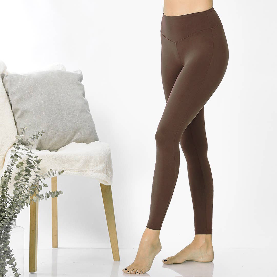 42POPS - Wholesale Athletic/Lounge Leggings - Women's - ",,..._ Waistband Full Length Leggings25