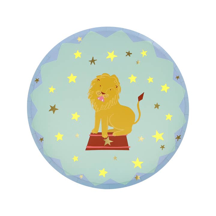 Meri Meri - Wholesale Disposable Plate - Circus Side Plates
