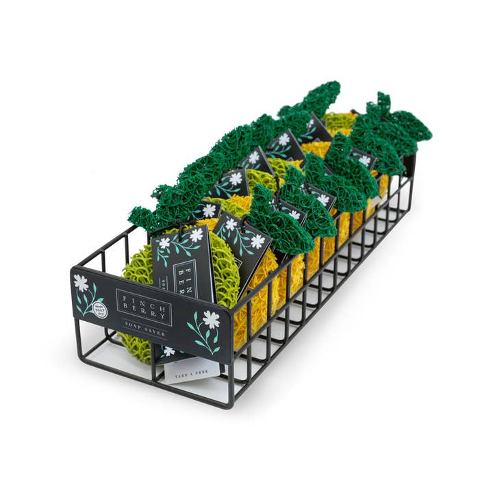 FinchBerry - Wholesale Retailer Display - Accessories - Soap Saver Display Basket - (No Soap Savers Included)