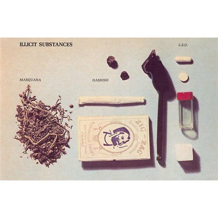 Found Image Press - Wholesale Sticker - Sticker SZ-89 Illicit Substances