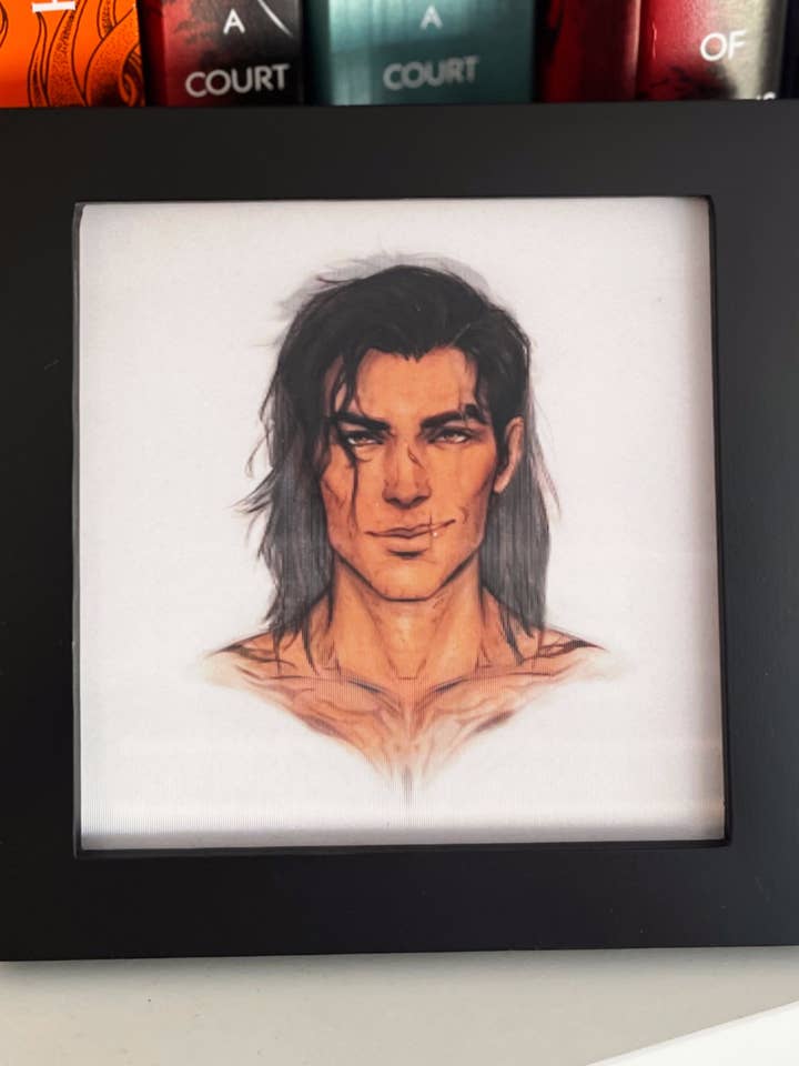 Portraits d'hommes ACOTAR en 3D pour la vente par Reading Portal