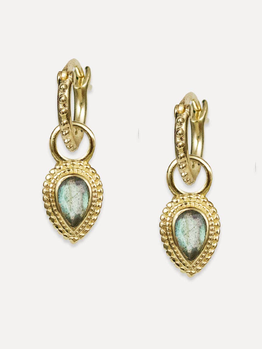 Lulu Designs - Wholesale Huggie Earrings - Ellis Huggies & Charms