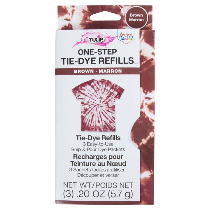 Tulip - Wholesale DIY Craft Kit - Tulip One-Step Tie-Dye Refills Brown