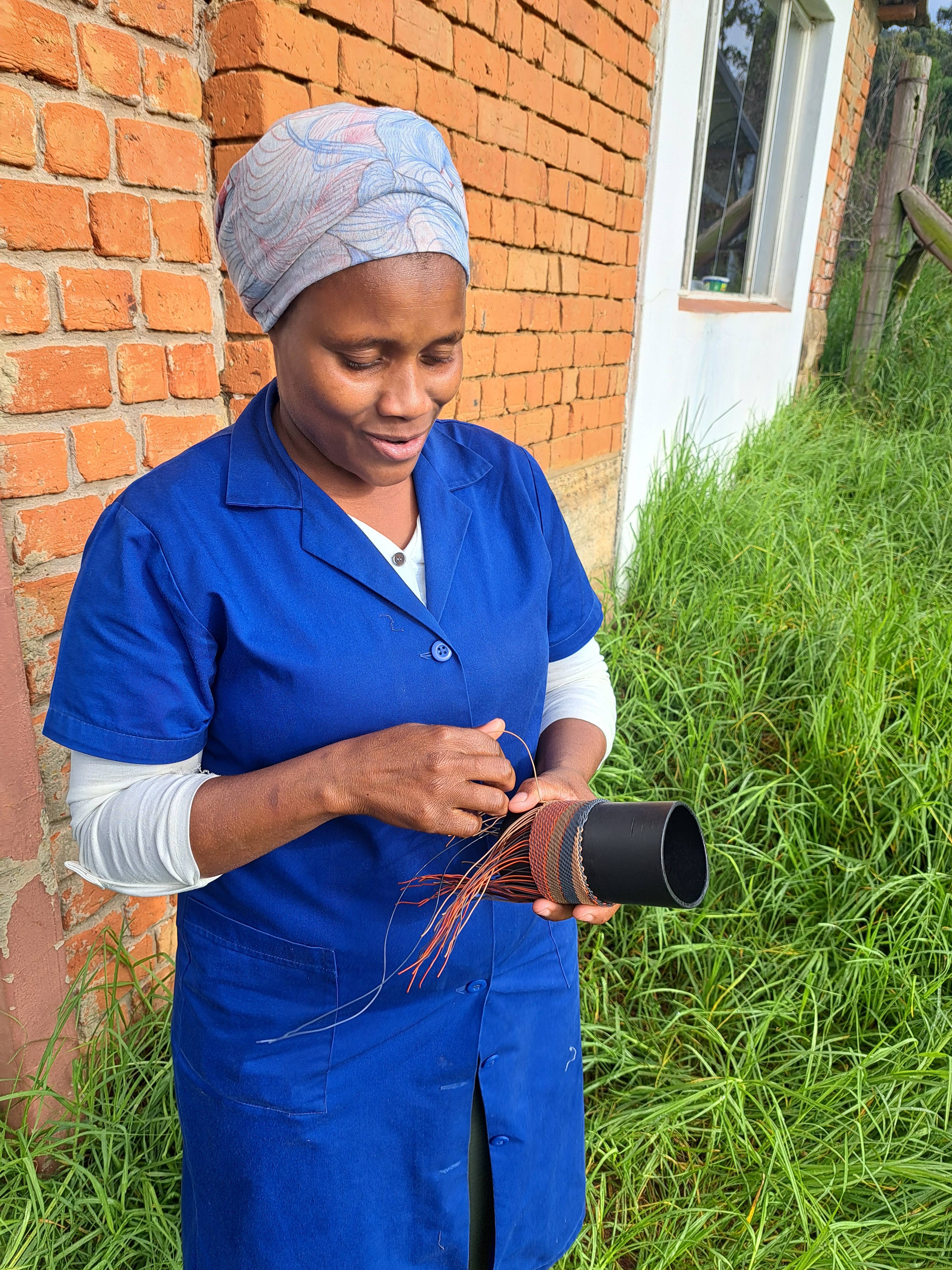 Bridge for Africa - Wholesale Woven/Braided Bracelet - Telephone Wire Bangle5