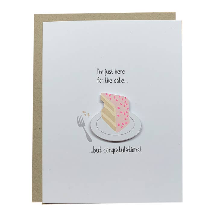 Je suis juste là pour le gâteau... mais félicitations ! pour la vente par Pepper Pop