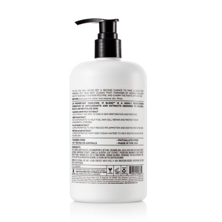 Marlowe - Wholesale Body Wash/Shower Gel - Men's - Marlowe No. 103 Men's Body Wash1