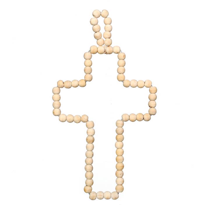 The Wooden Cross - Natural for wholesale by Bazar Bizar Living