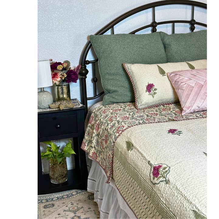 Édredon en coton Formidable Rose pour la vente par Ruhe - The Home Look